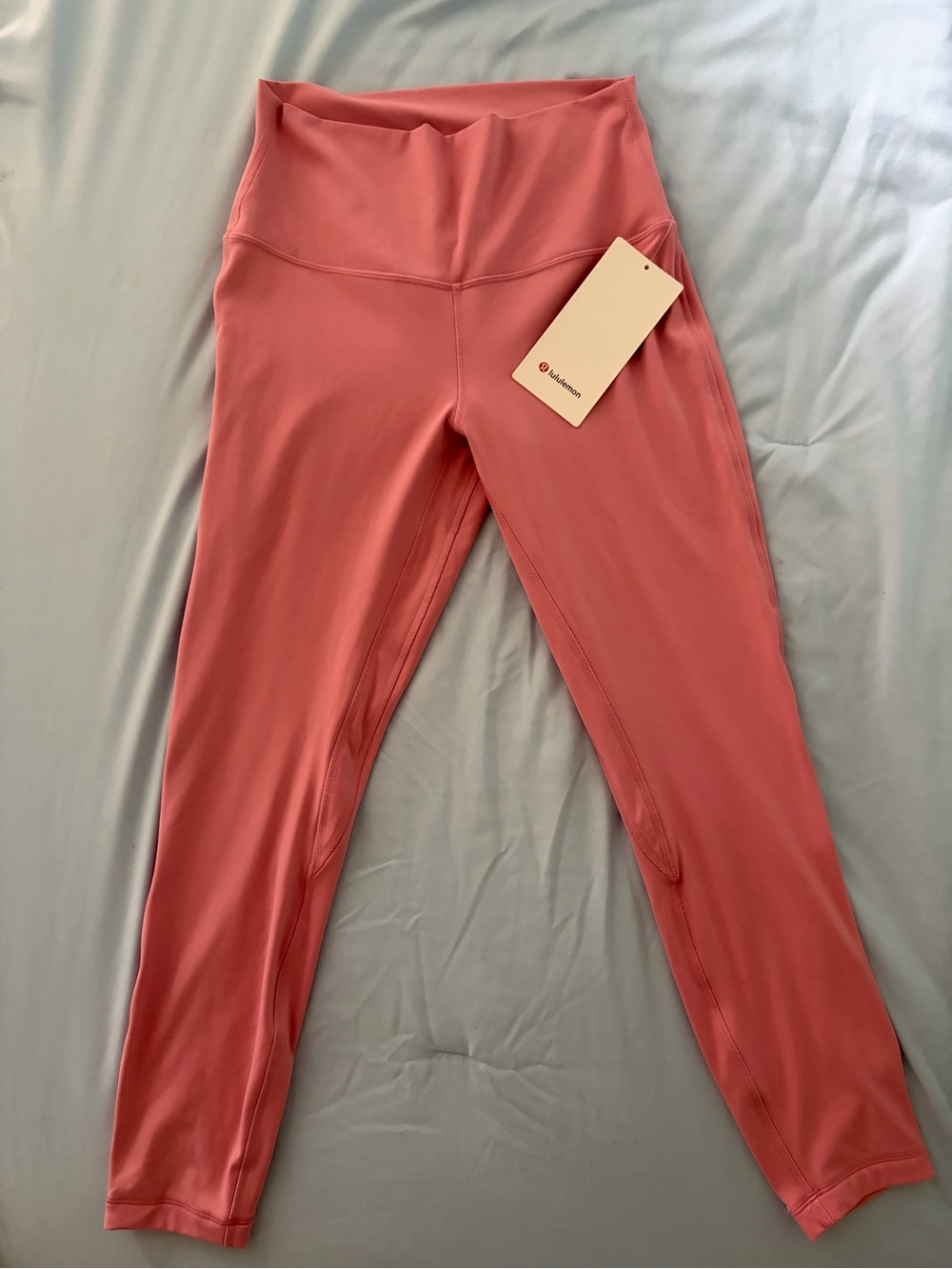 lululemon athletica Coral Pink High-Rise Leggings